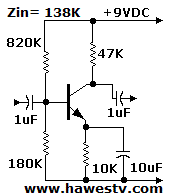 Schematic: Conversion to hi-Z