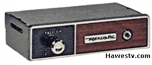 Art: Realistic basic 
       reverb. By Radio Shack. (1972)