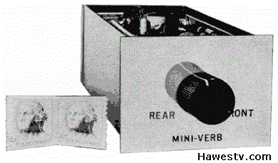 Photo: Meyer 
       reverb, 1967 mini model