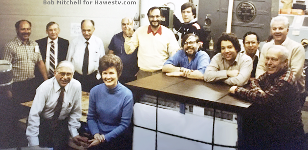 Photo: Lucitron people, group photo about 1986