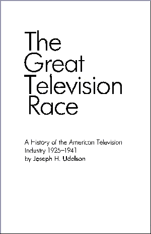 Cover of 
       Tele-Visionaries, Webb's inside story of color TV invention. An IEEE book.