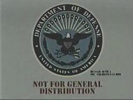 Shot 1 from rudbprs' YouTube video: 
        Department of Defense logo