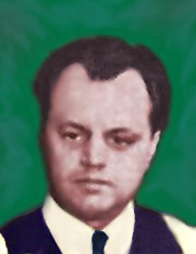Color portrait of Ulises A.
       Sanabria, Chicago mechanical television inventor and entrepreneur