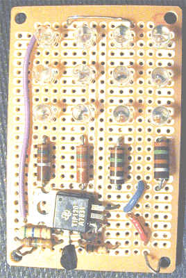 PCB photo; front view