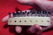 Photo: Tape and reel transistors