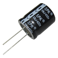Photo: Electrolytic capacitor
