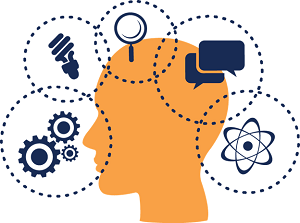 Illustration:  
       Brainstorming solutions